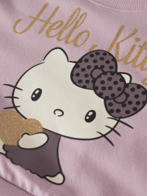 NAME IT Hello Kitty Sweatkjole Obana Keepsake Lilac